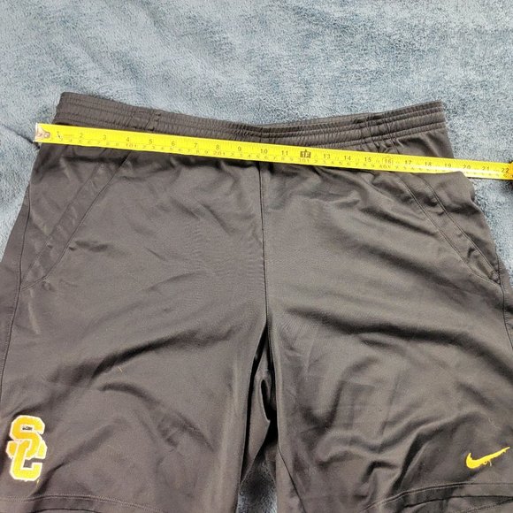 Nike SC Trojans Mens Large Black Athletic Shorts Casual Lightweight Outdoors - Picture 6 of 9